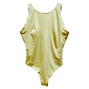 Pinsy Sage Green Sleeveless Bodysuit XL X-Large